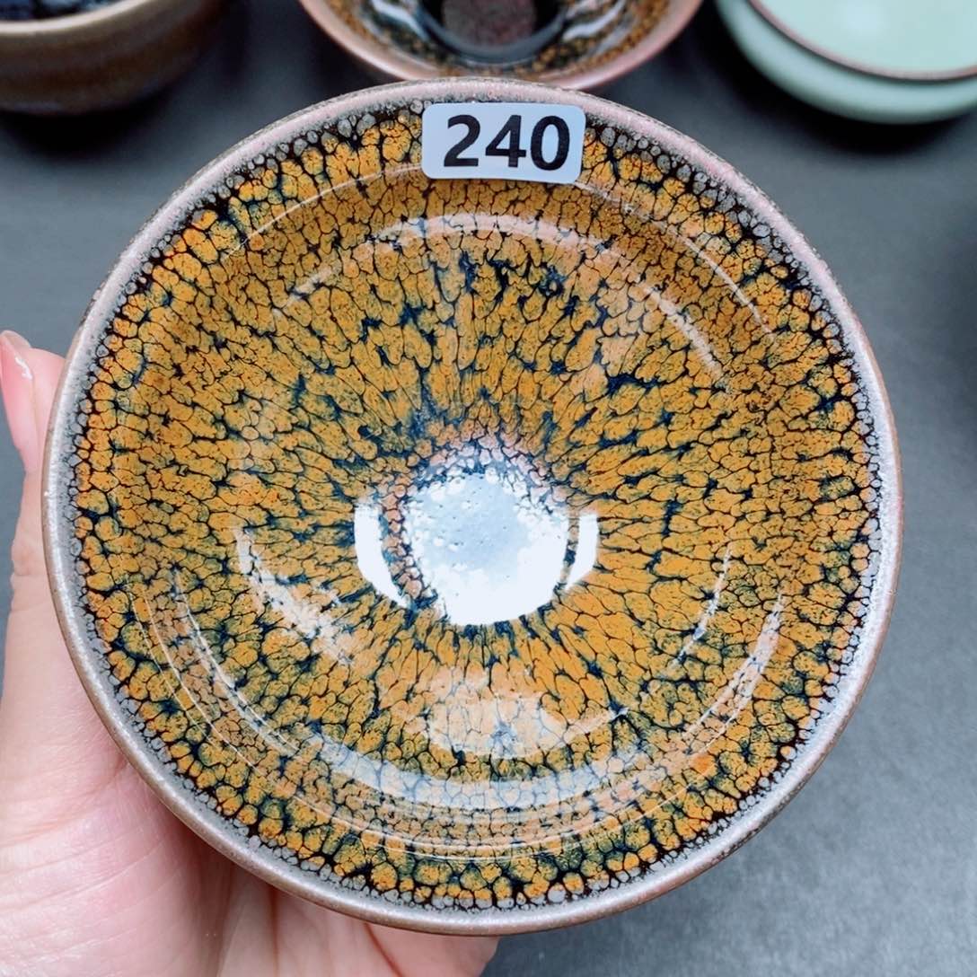 嘉***彧茶盏建窑建盏主人杯240