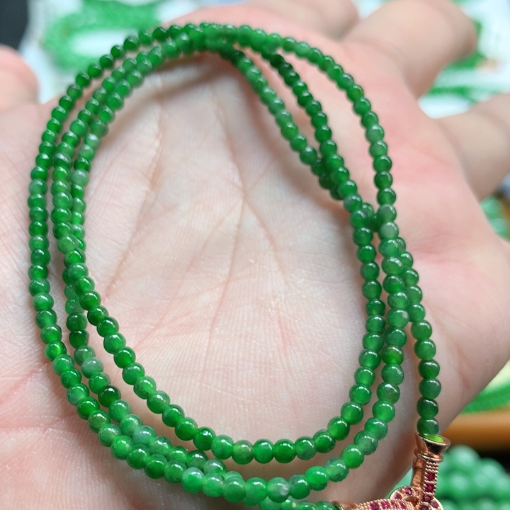 翡翠未镶嵌手链翡翠