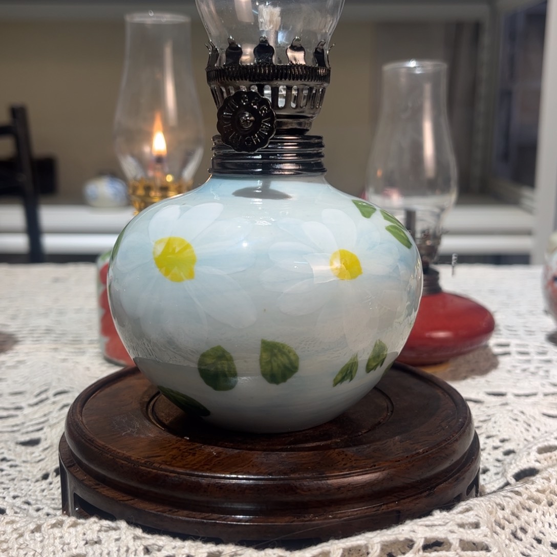 摆件景德镇陶瓷香薰灯