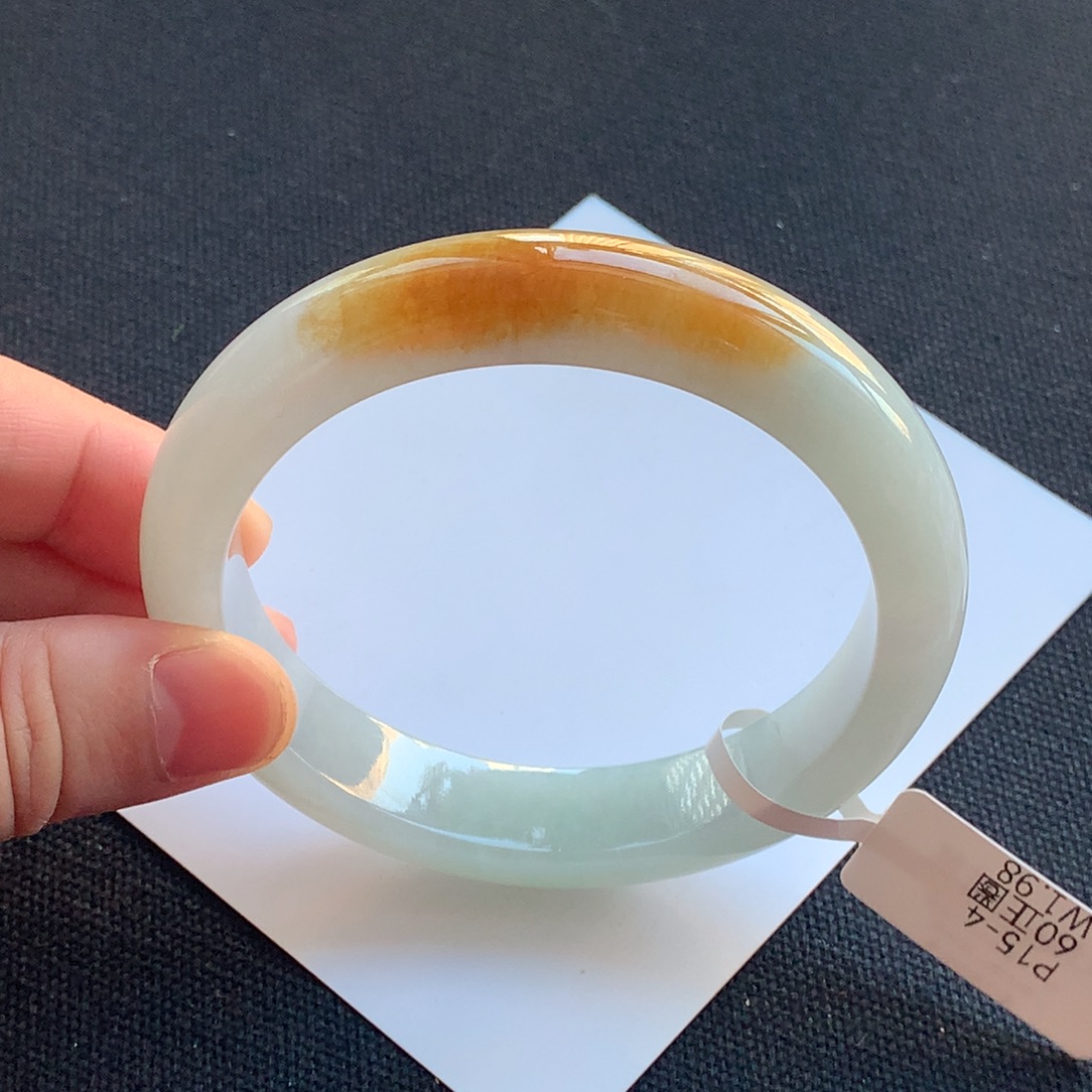 翡翠未镶嵌手镯16号