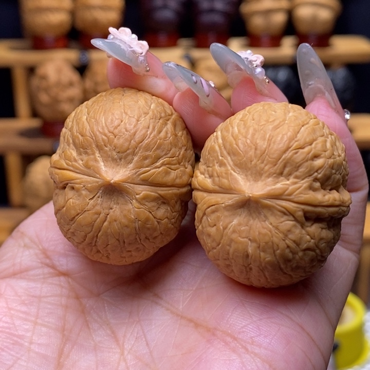 把件文玩核桃佛手18号36尺