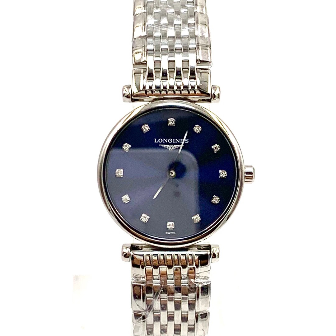 99新 Longines/浪琴 优雅/原镶钻/石英/表径24mm/女表