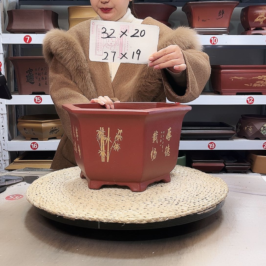 花盆紫砂紫砂花盆