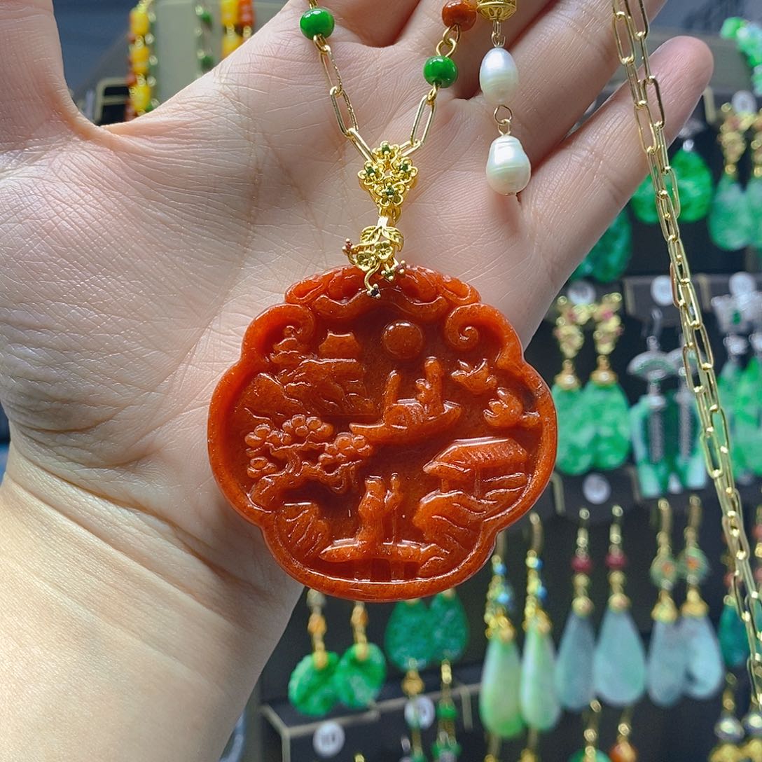 未镶嵌翡翠耳饰翡翠