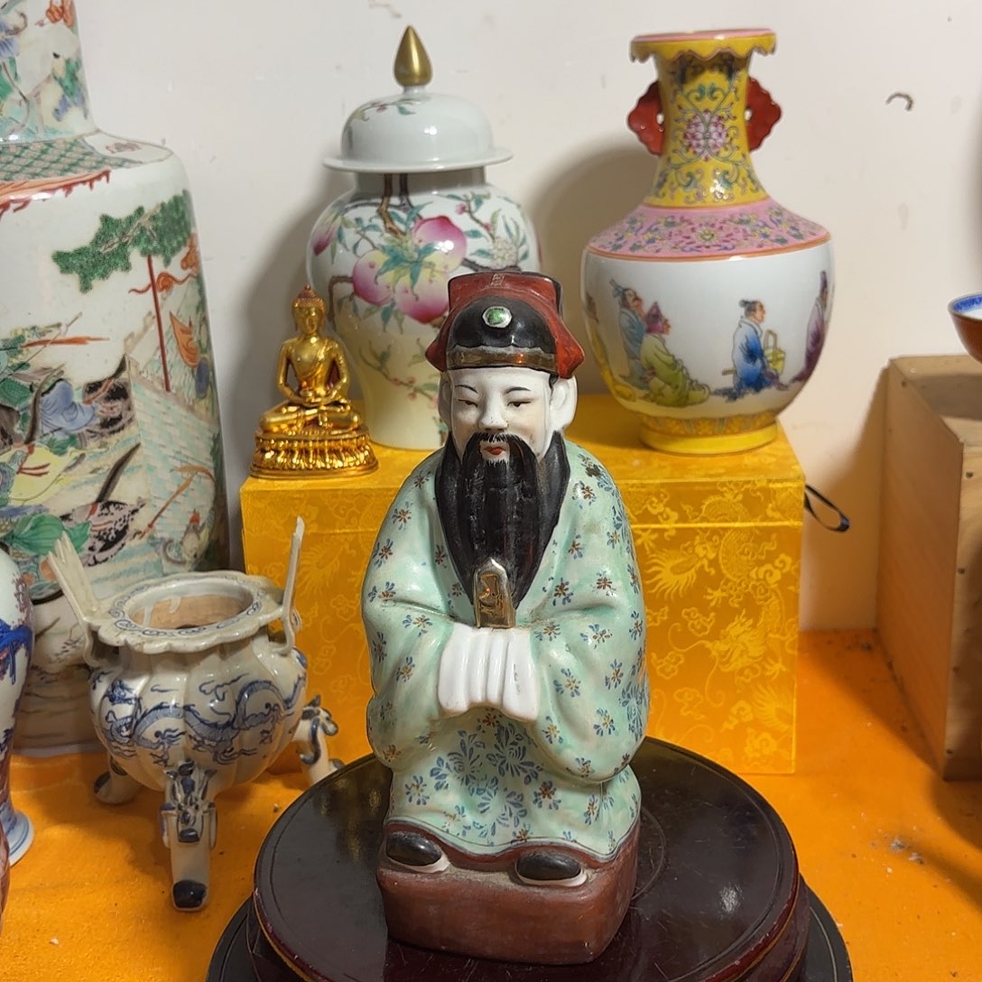 1***5瓷片花瓶摆件22222222222