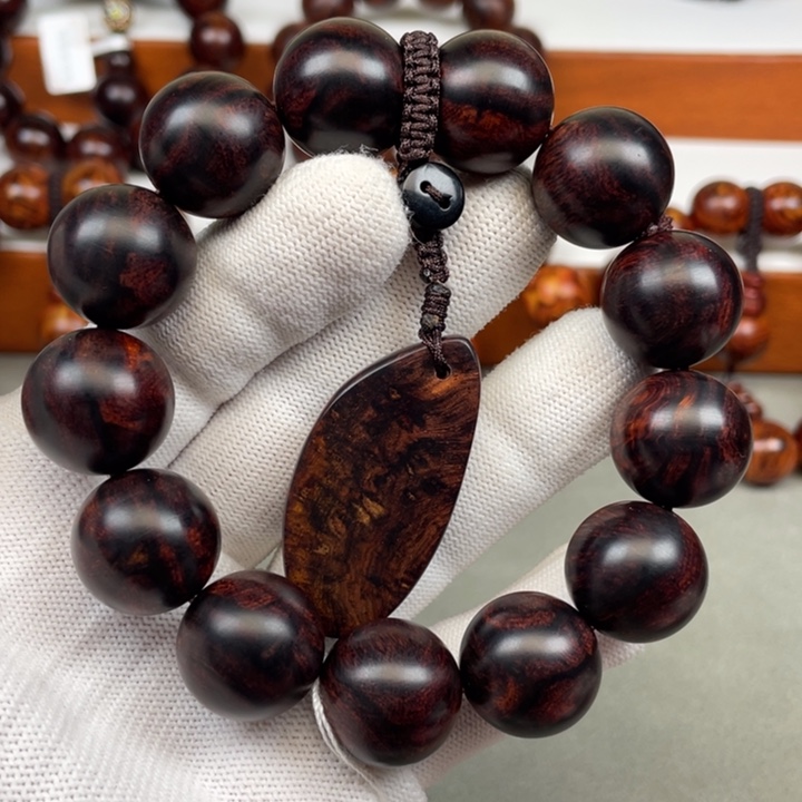 黄花梨/降香黄檀手串/手链醉***.海南黄花梨