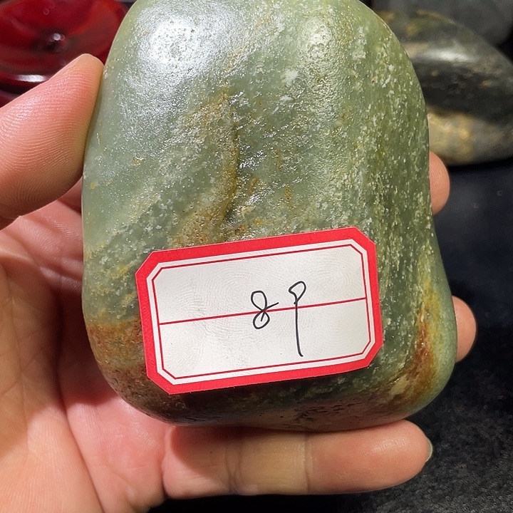 和田玉未镶嵌颈饰89