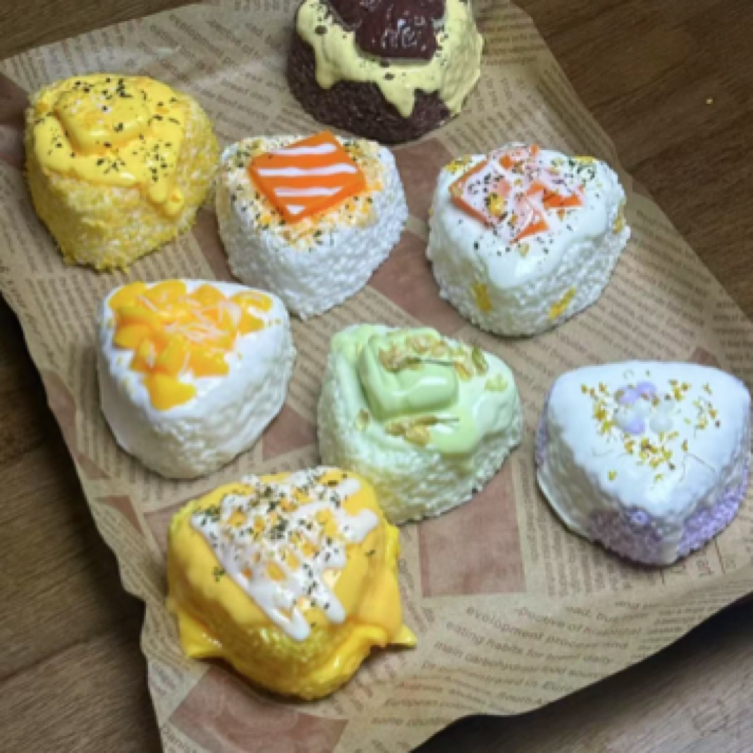 （补米2号链接）手工制品食品级硅胶捏捏 默认微瑕