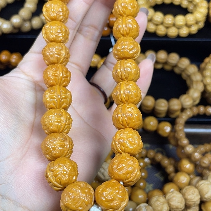 猴头核桃手串猴头