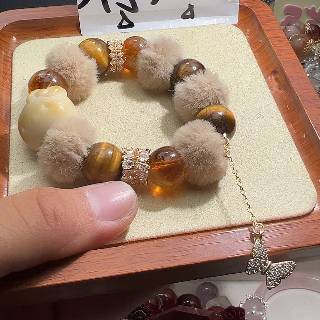 水晶未镶嵌手链水晶手链