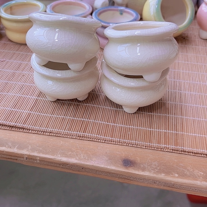 红陶陶瓷花盆当场满12包邮