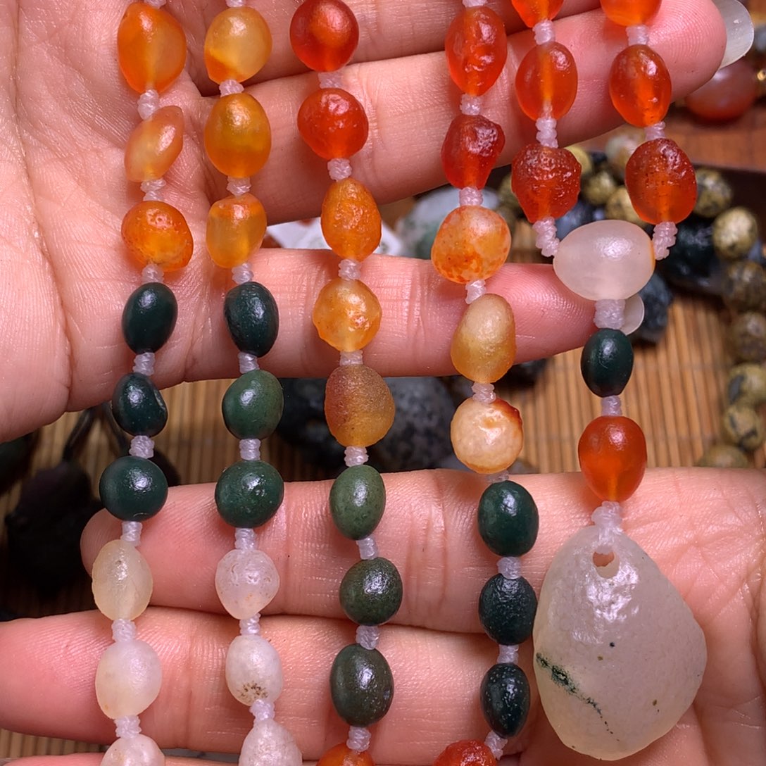 未镶嵌玛瑙/玉髓珠宝半成品