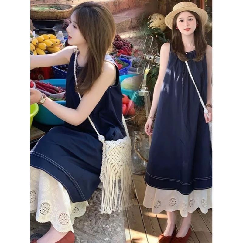 ⭐️【常规包装，七天无理由有运费险】韩系穿搭连衣裙女夏季新款长裙