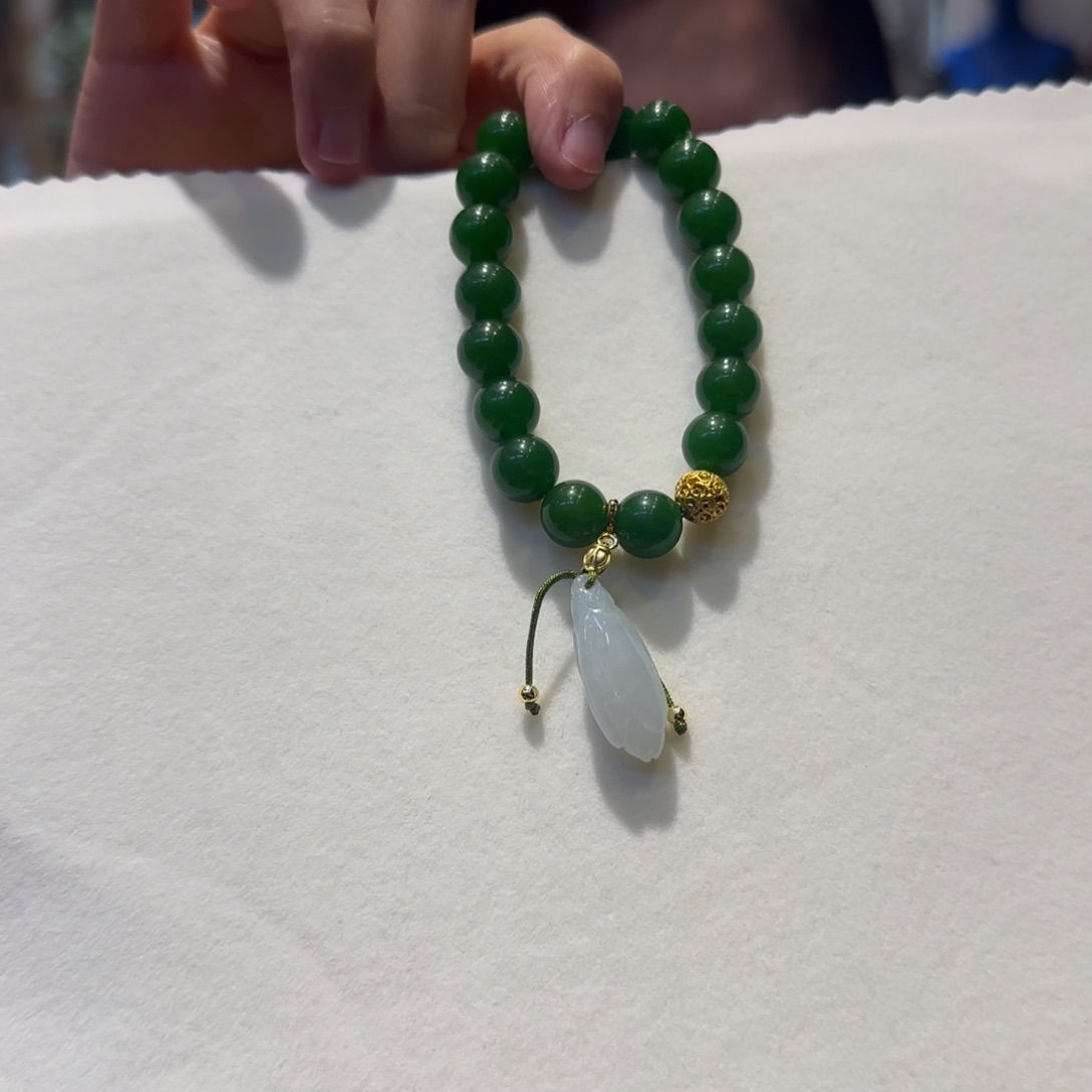 和田玉手链未镶嵌