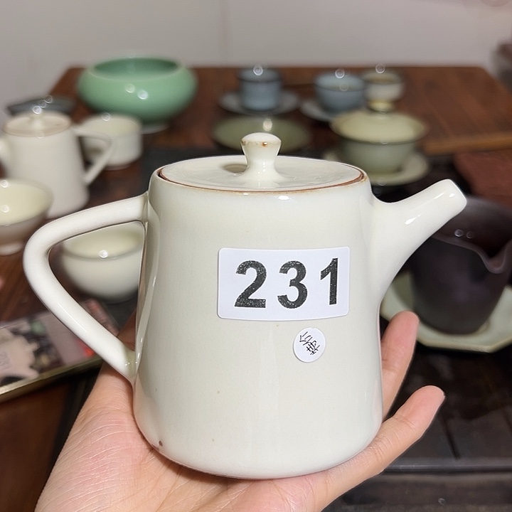 金***红小米茶器龙泉云间青瓷