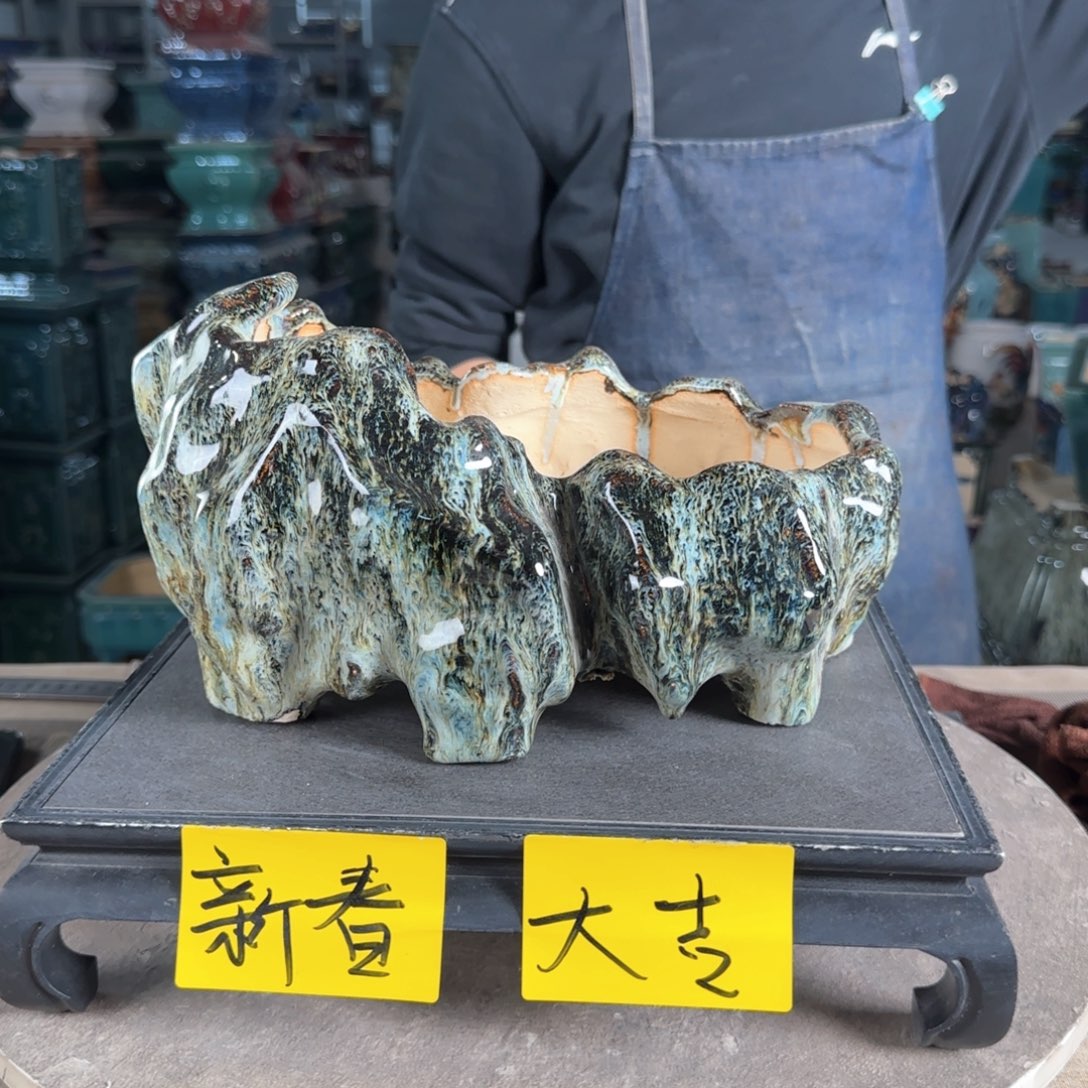 一风堂石湾花盆。