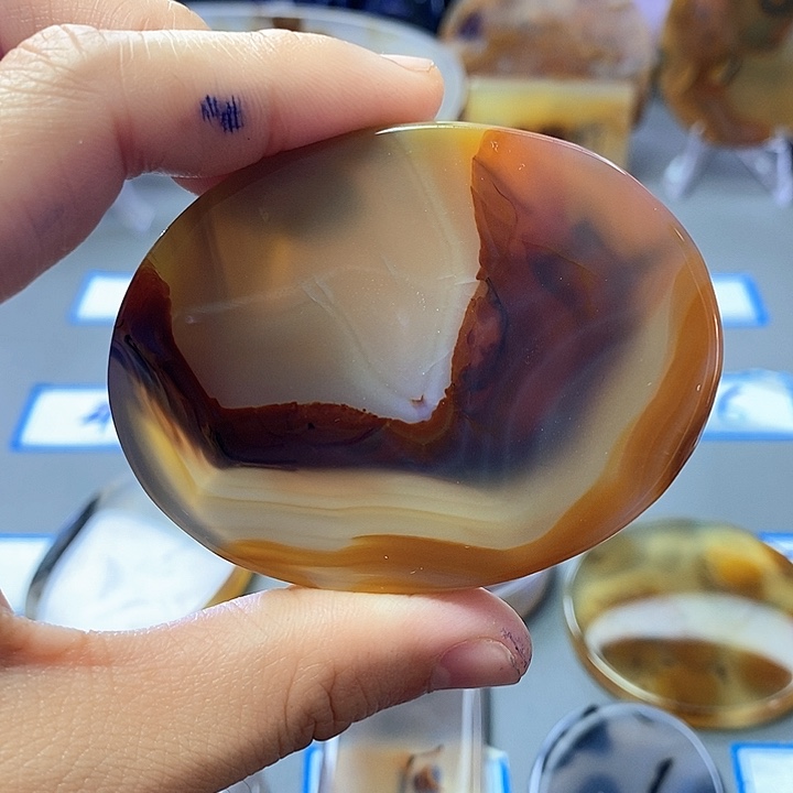 玛瑙/玉髓未镶嵌珠宝半成品