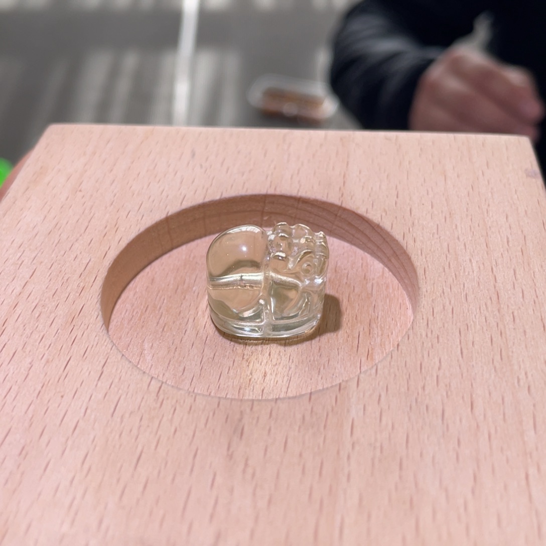 未镶嵌水晶珠宝半成品