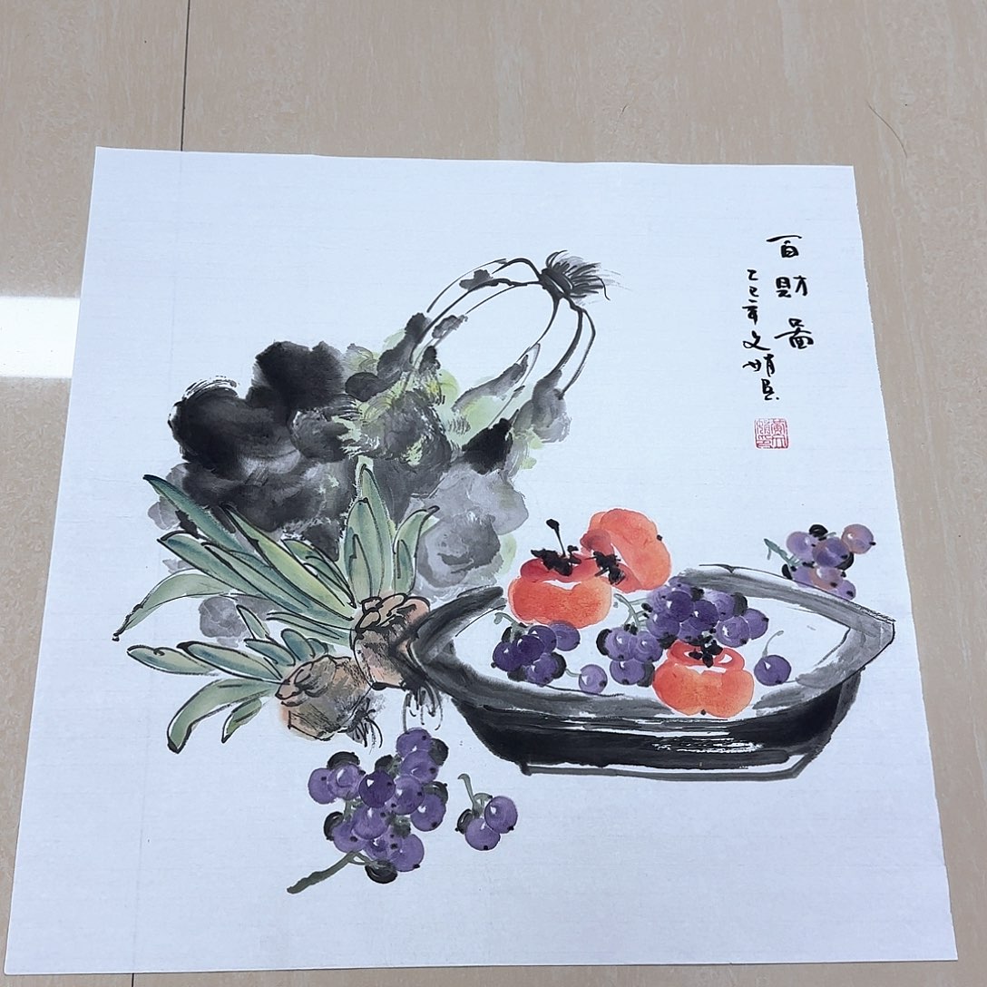 国画国画作品集一个