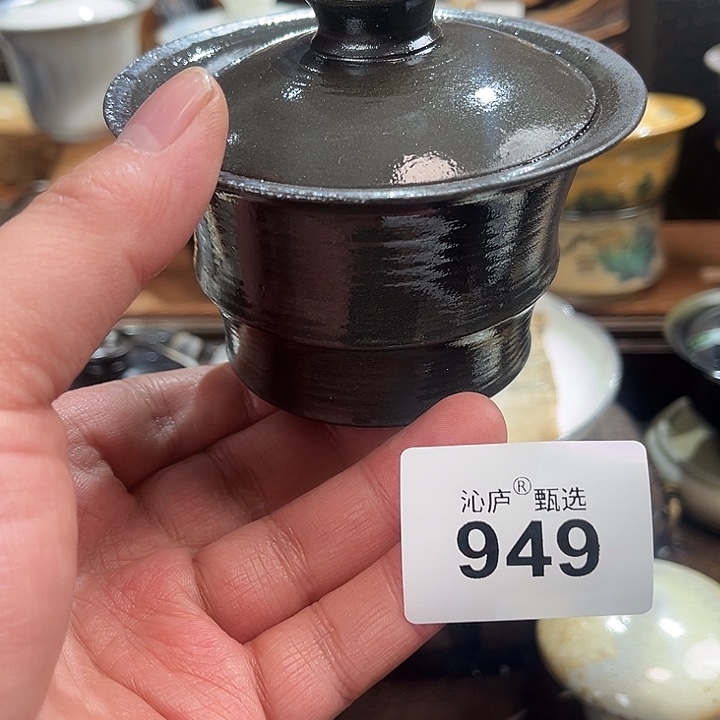 沁庐柴窑古法柴烧全手工茶具