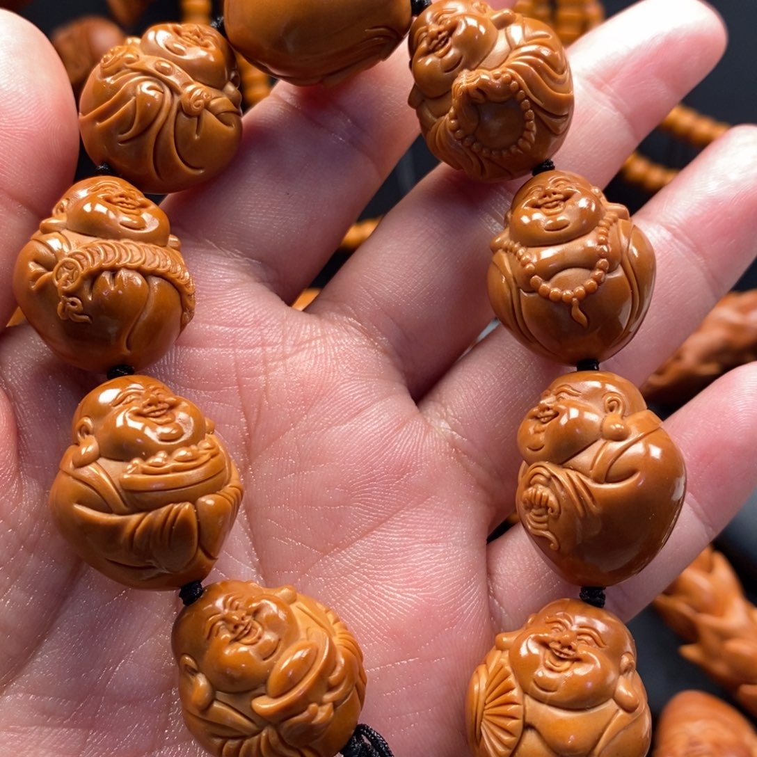 手串/手链橄榄核铁核弥勒