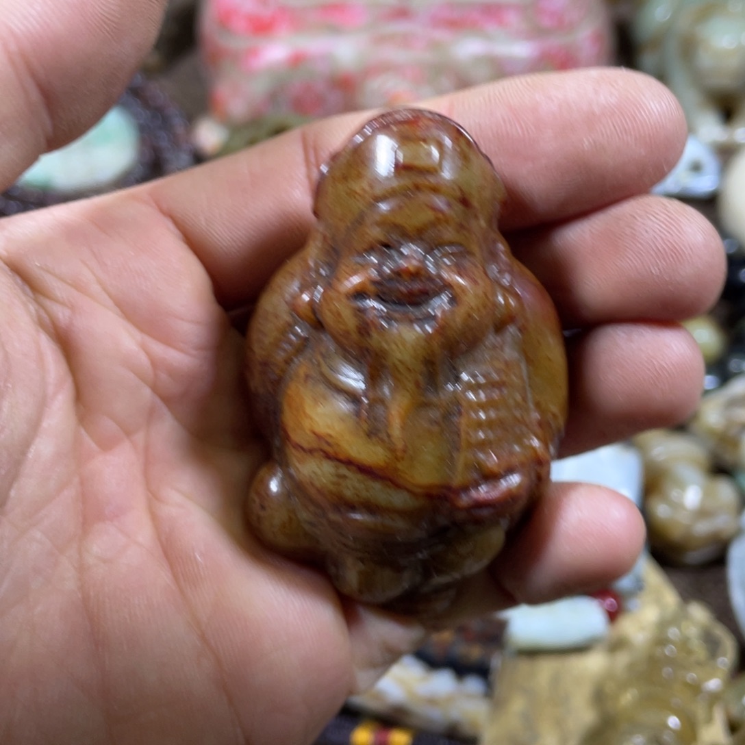 和田玉吊坠(不含链)未镶嵌