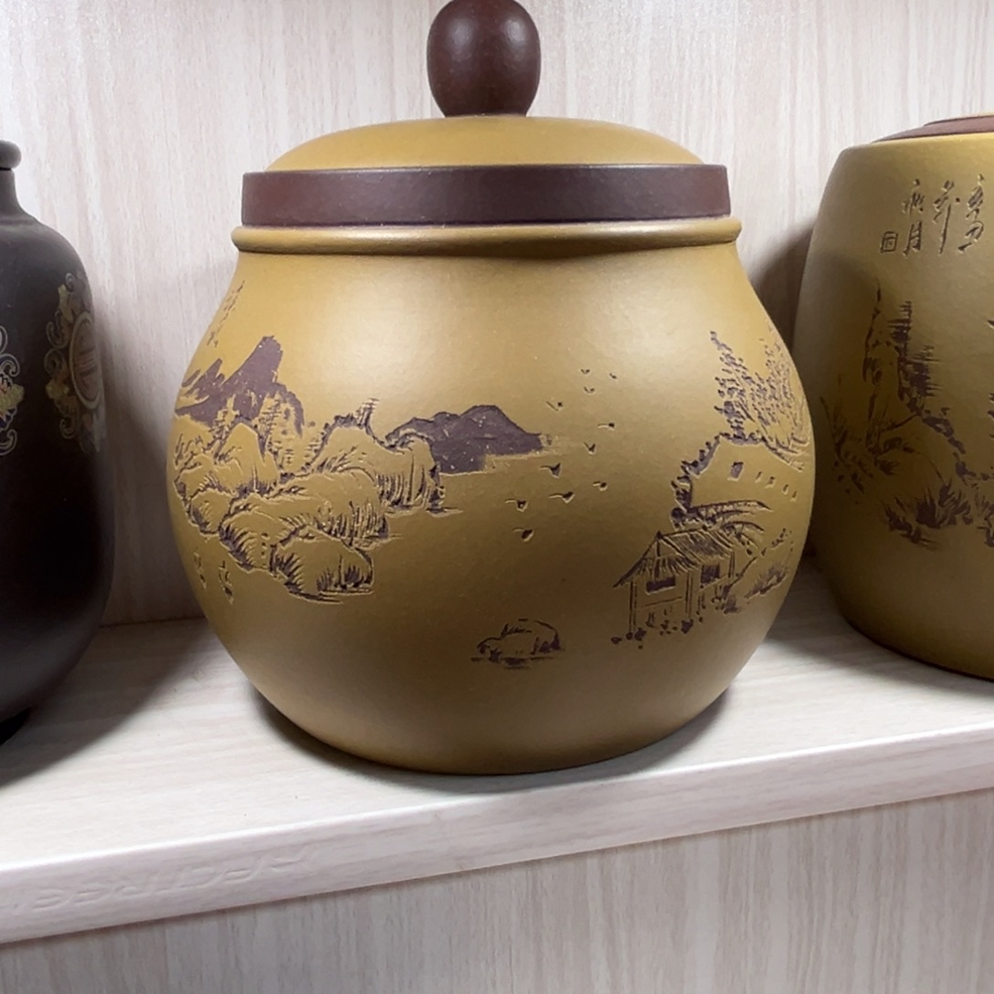 紫砂茶叶罐河****哥茶叶罐