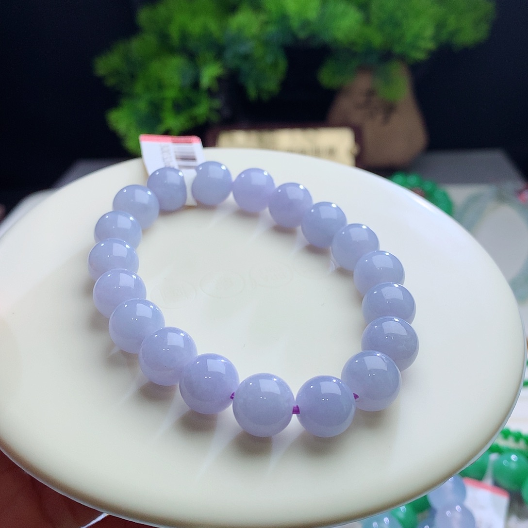 未镶嵌手串翡翠卡10mm
