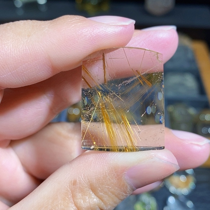 发晶颈饰未镶嵌吊坠