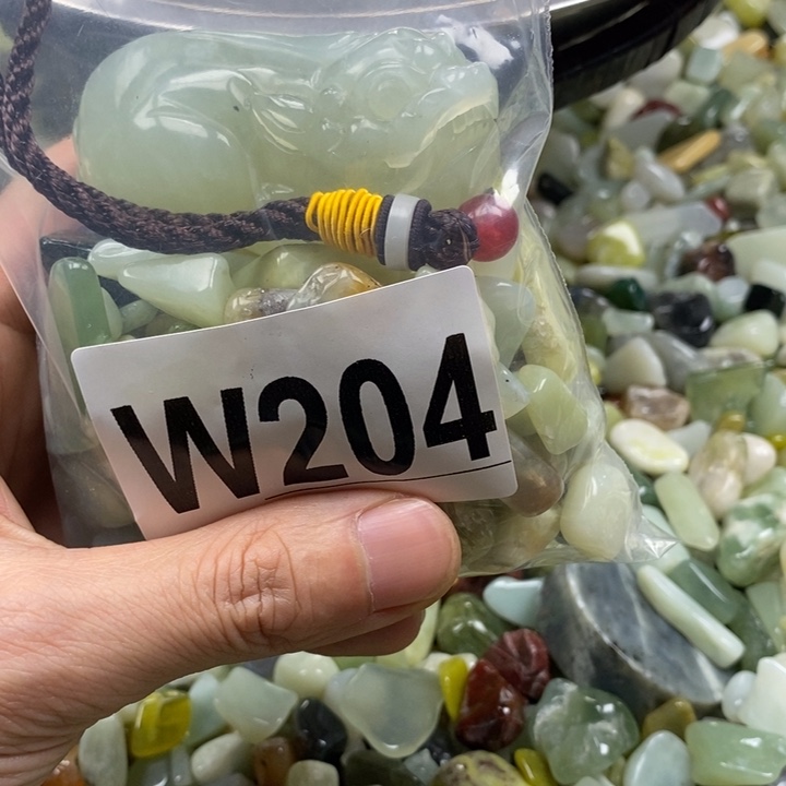 蛇纹石玉未镶嵌鱼缸石