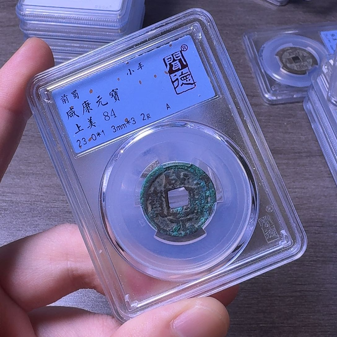 铜闻博文化咸康元宝