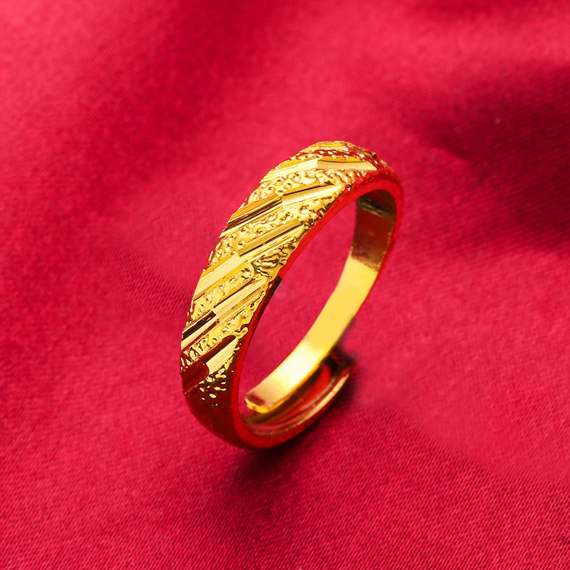 合金戒指 情侣满天星流星戒指