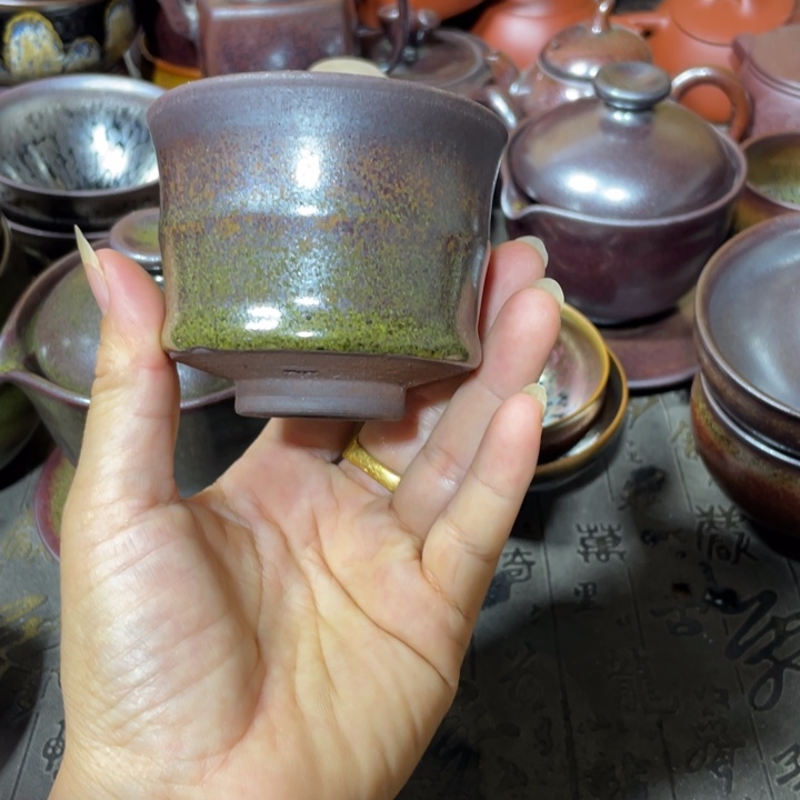 茶盏建阳建盏微瑕柴烧