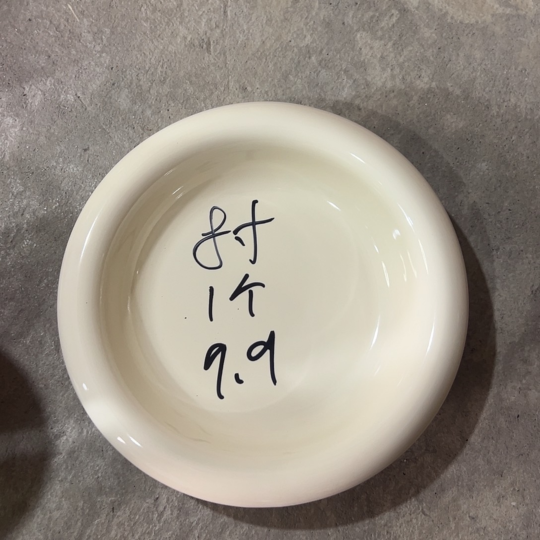 瓷米其林8寸白色盘