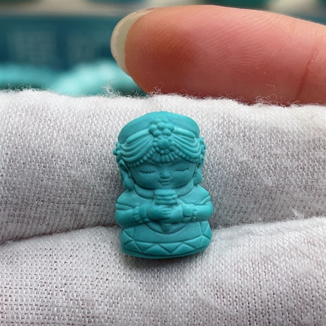 绿松石未镶嵌配饰