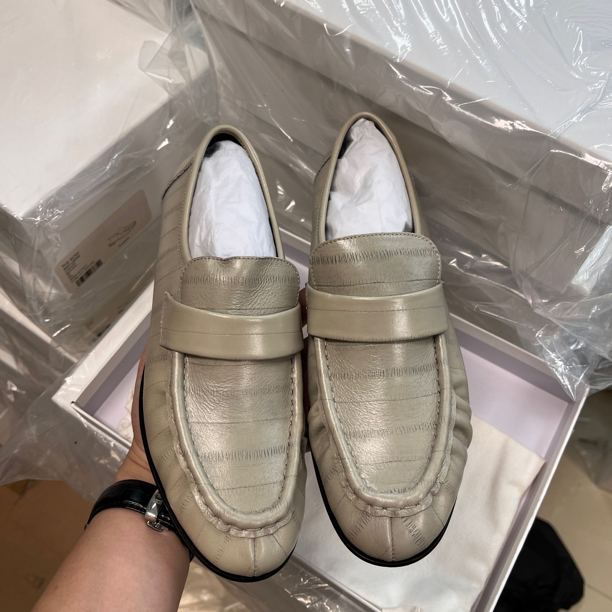 福利款！！鳗鱼纹乐福鞋TR四季鞋