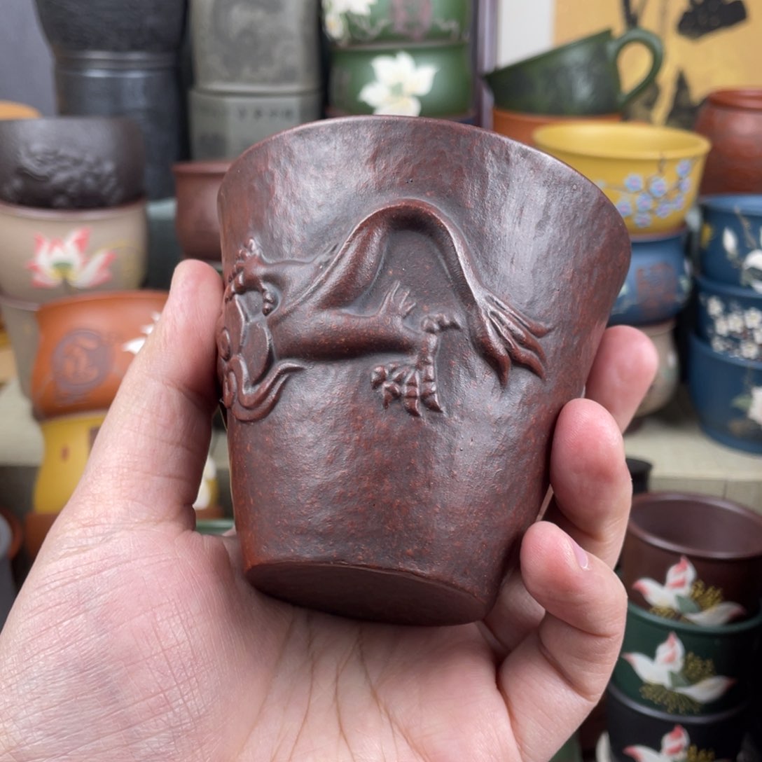 紫砂茶杯紫砂茶杯