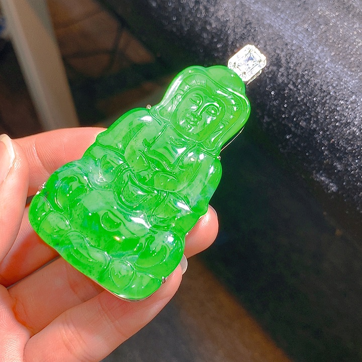 【闪购商品】翡翠颈饰未镶嵌翡翠