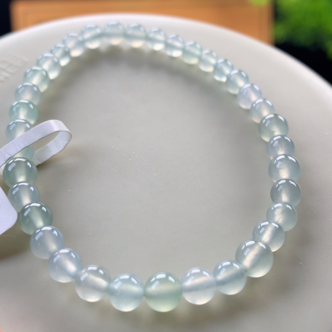 翡翠未镶嵌手链卡5