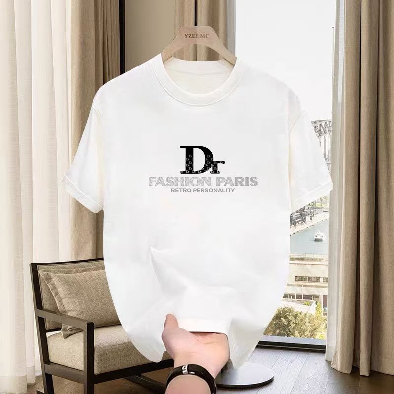 短袖男女同款T恤高档圆领百搭