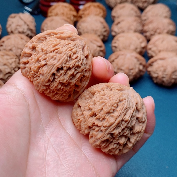 文玩核桃把件42南疆石