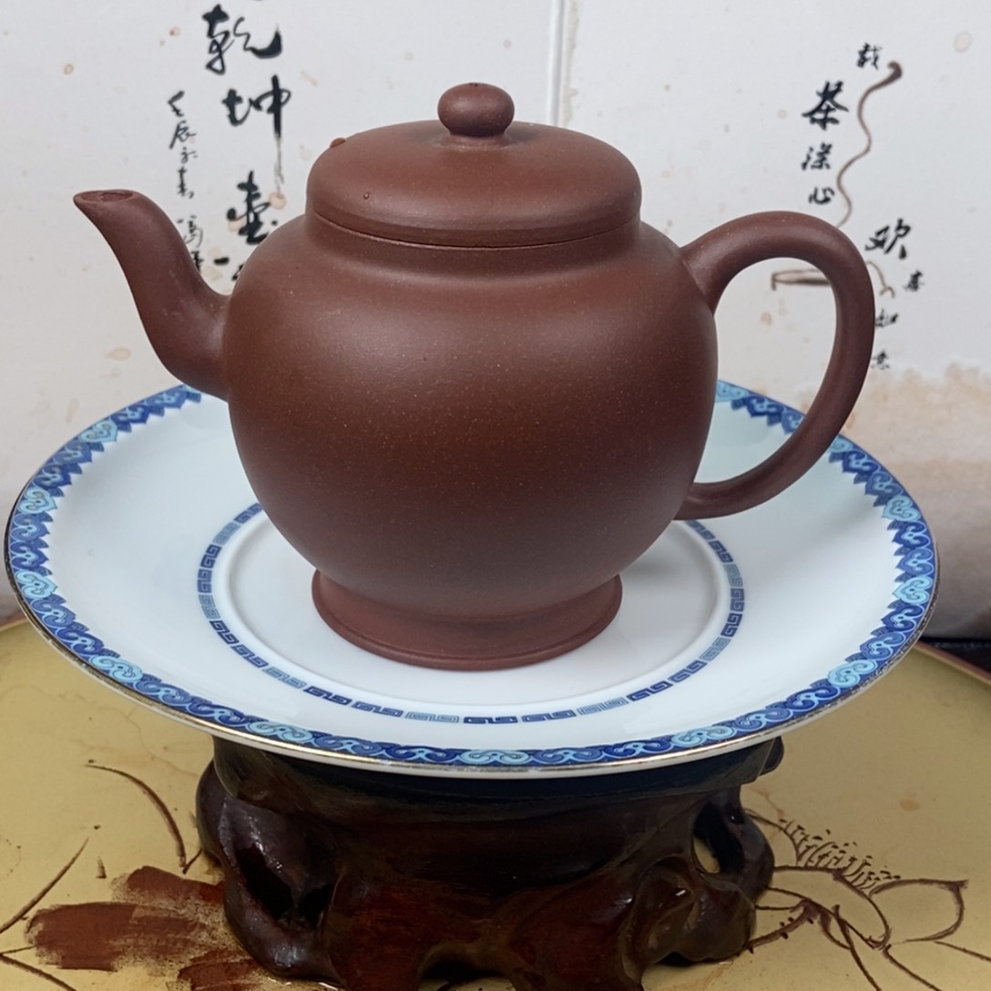 紫砂茶壶黄龙源底槽清老母亲制作容量240