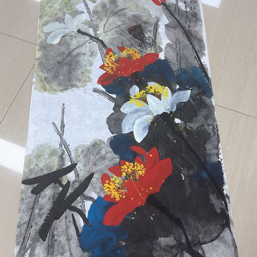 国画国画作品展，国画^_^