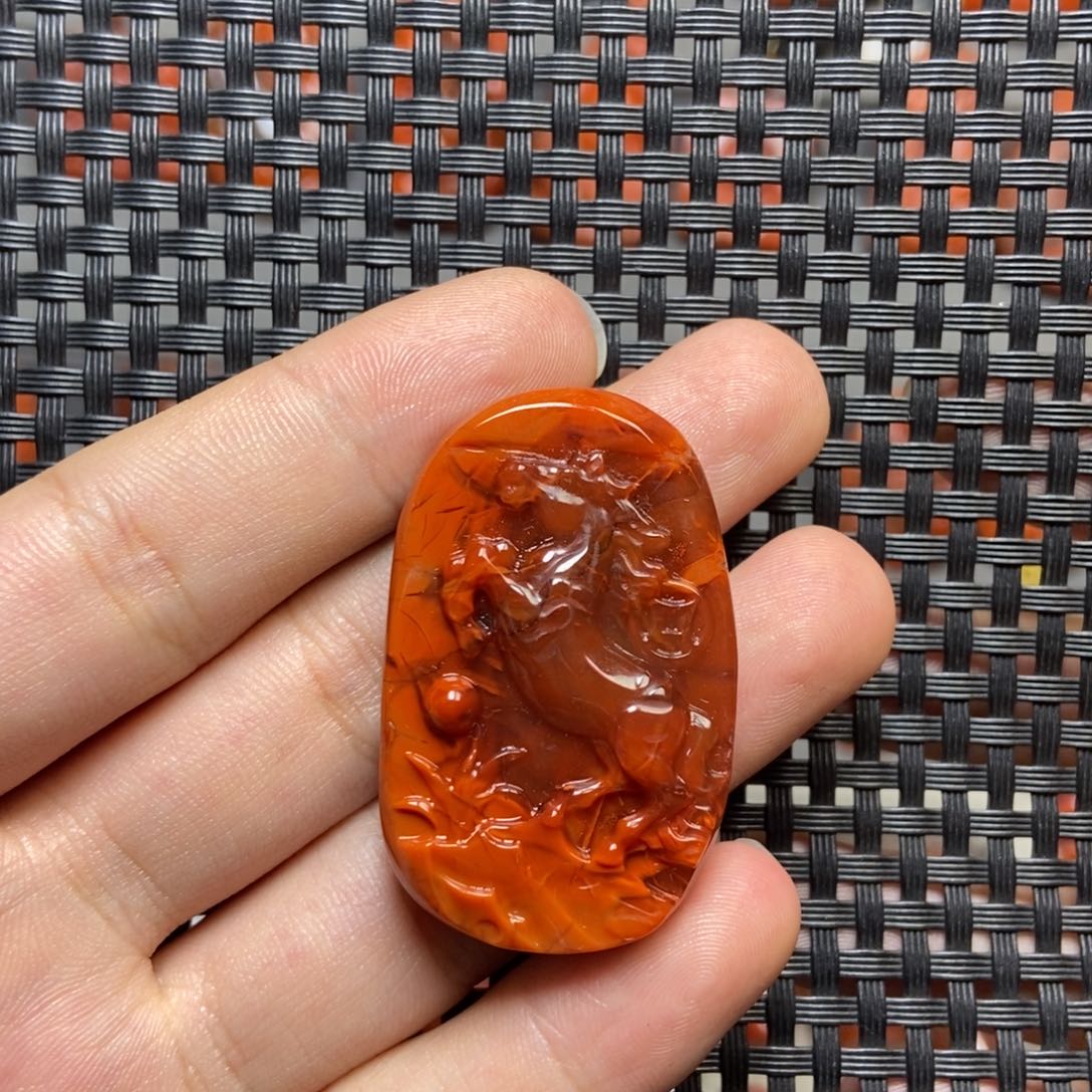 *****南红玛瑙未镶嵌吊坠(不含链)