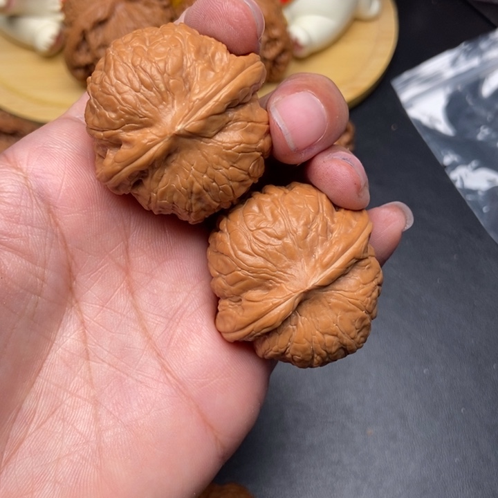 戴***9文玩核桃把件38尺