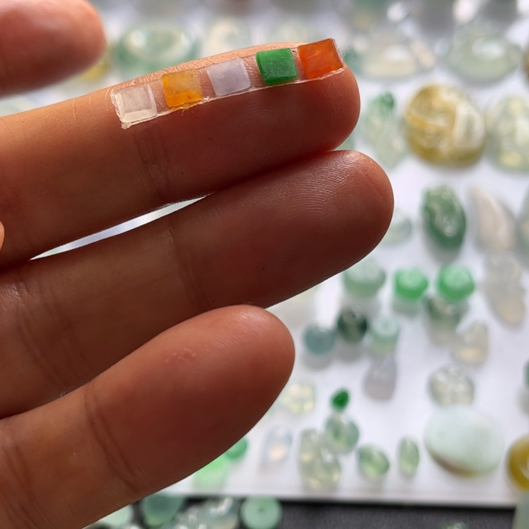 定制翡翠未镶嵌蛋面
