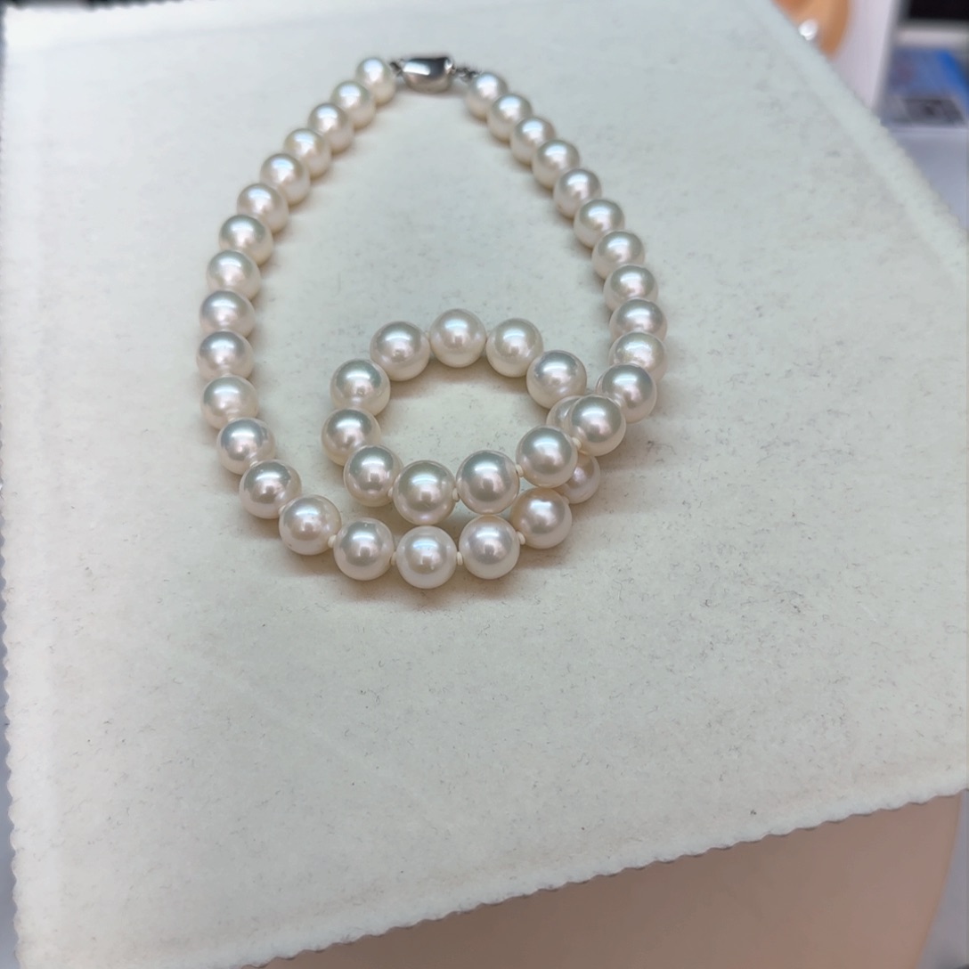 【闪购商品】淡水珍珠银S925镶嵌项链