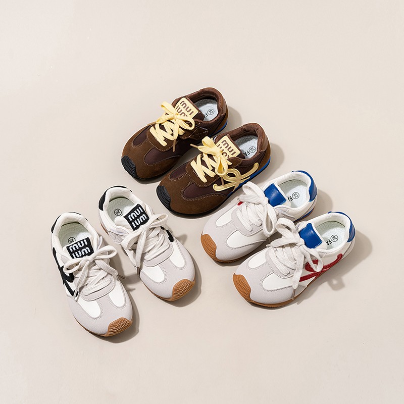 2025儿童秋季新款运动鞋潮牌爆款男女童阿甘鞋德训鞋防滑跑步鞋