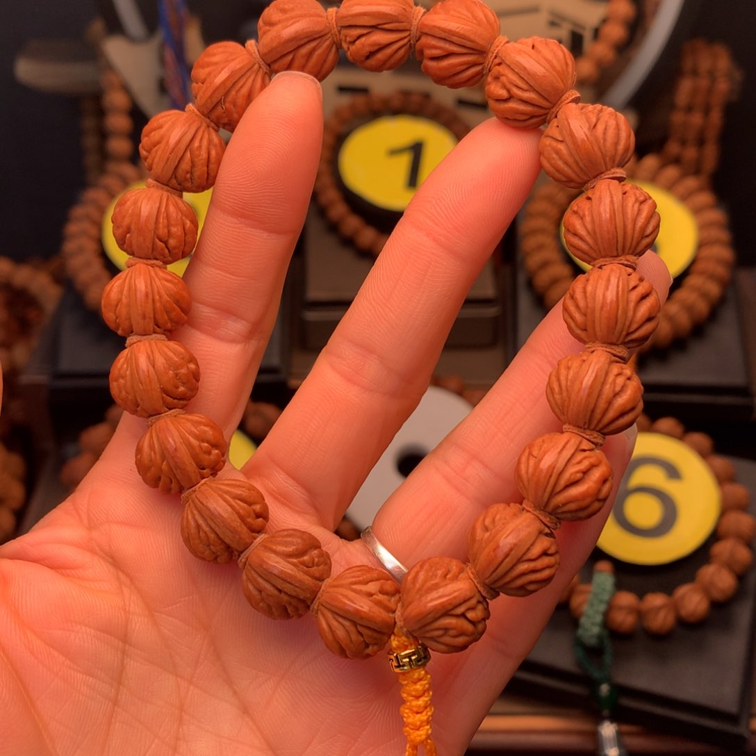 桃核手串野生火麒麟14