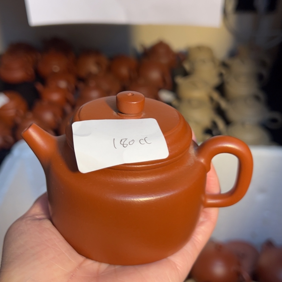 紫砂茶壶宜兴紫砂壶朱泥